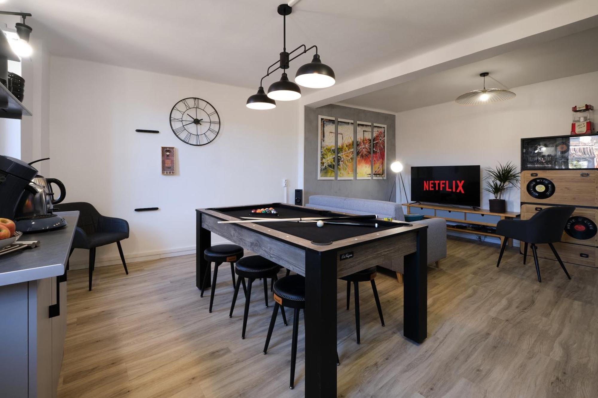 Magnifique*T4*Centre Ville*Wifi*Billard*Netflix* Limoux Exterior foto